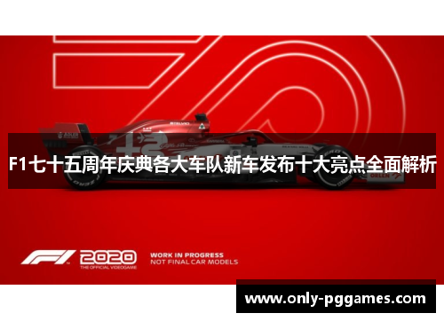F1七十五周年庆典各大车队新车发布十大亮点全面解析